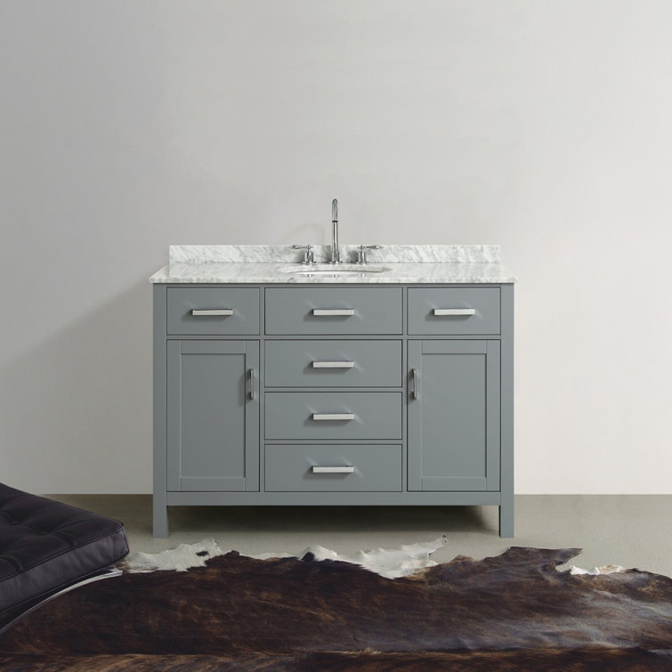 Highland Dunes Hagy 49" Single Bathroom Vanity Set Wayfair